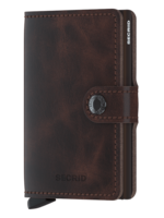 Secrid Wallets Secrid Miniwallet Vintage Chocolate