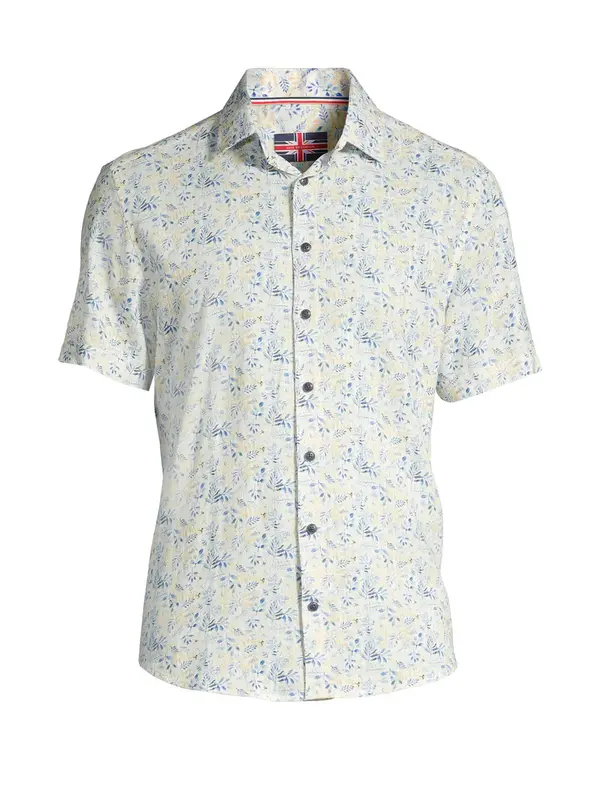 Soul of London Soul Of London Linen Shirt SOSS261782