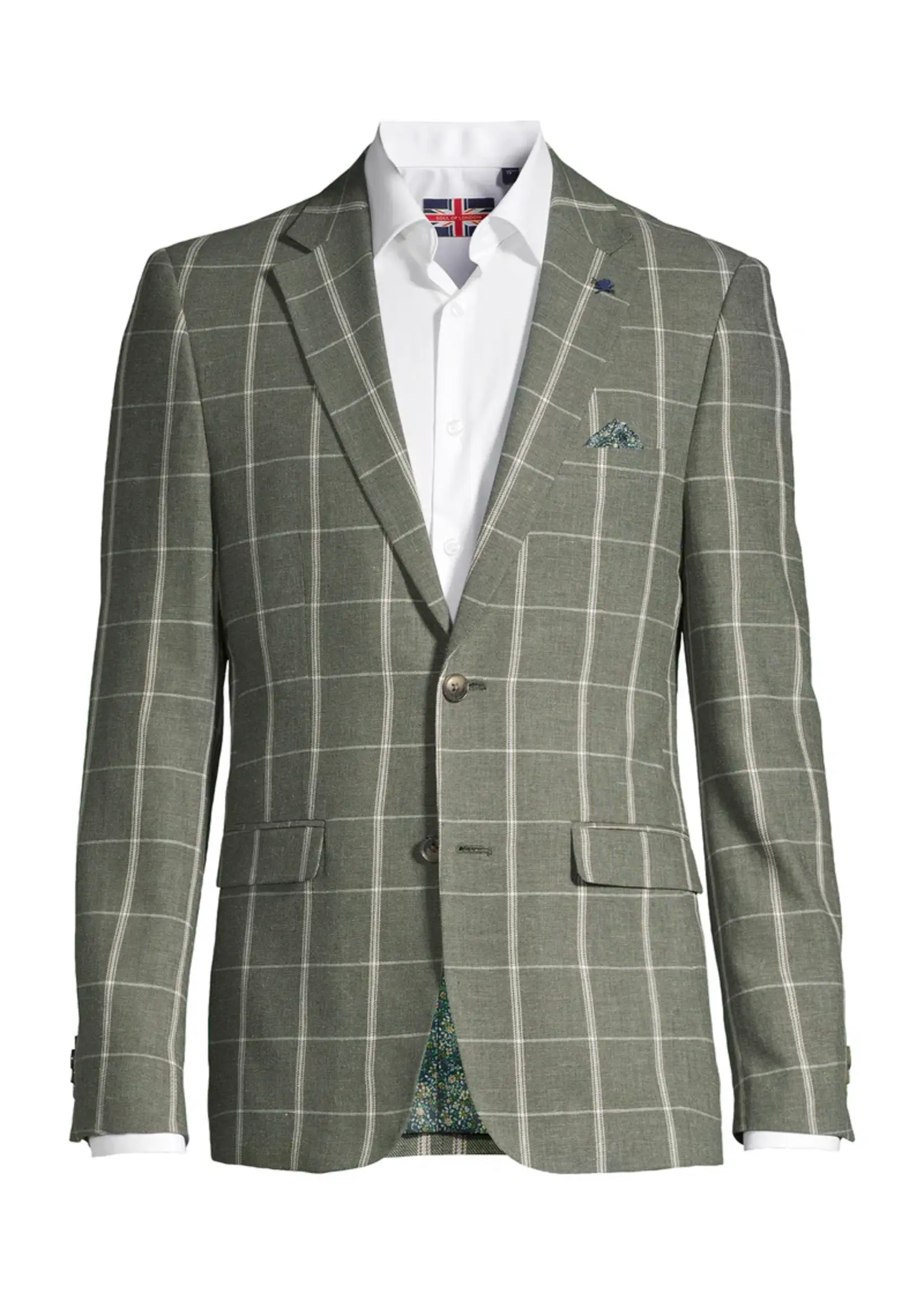 Soul of London Soul Of London Linen Blazer SOBL261102