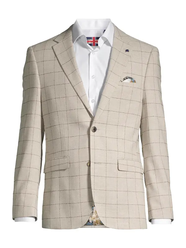 Soul of London Soul Of London Notch Lapel Blazer SOBL261121