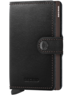 Secrid Wallets Secrid Miniwallet Original Black-Brown