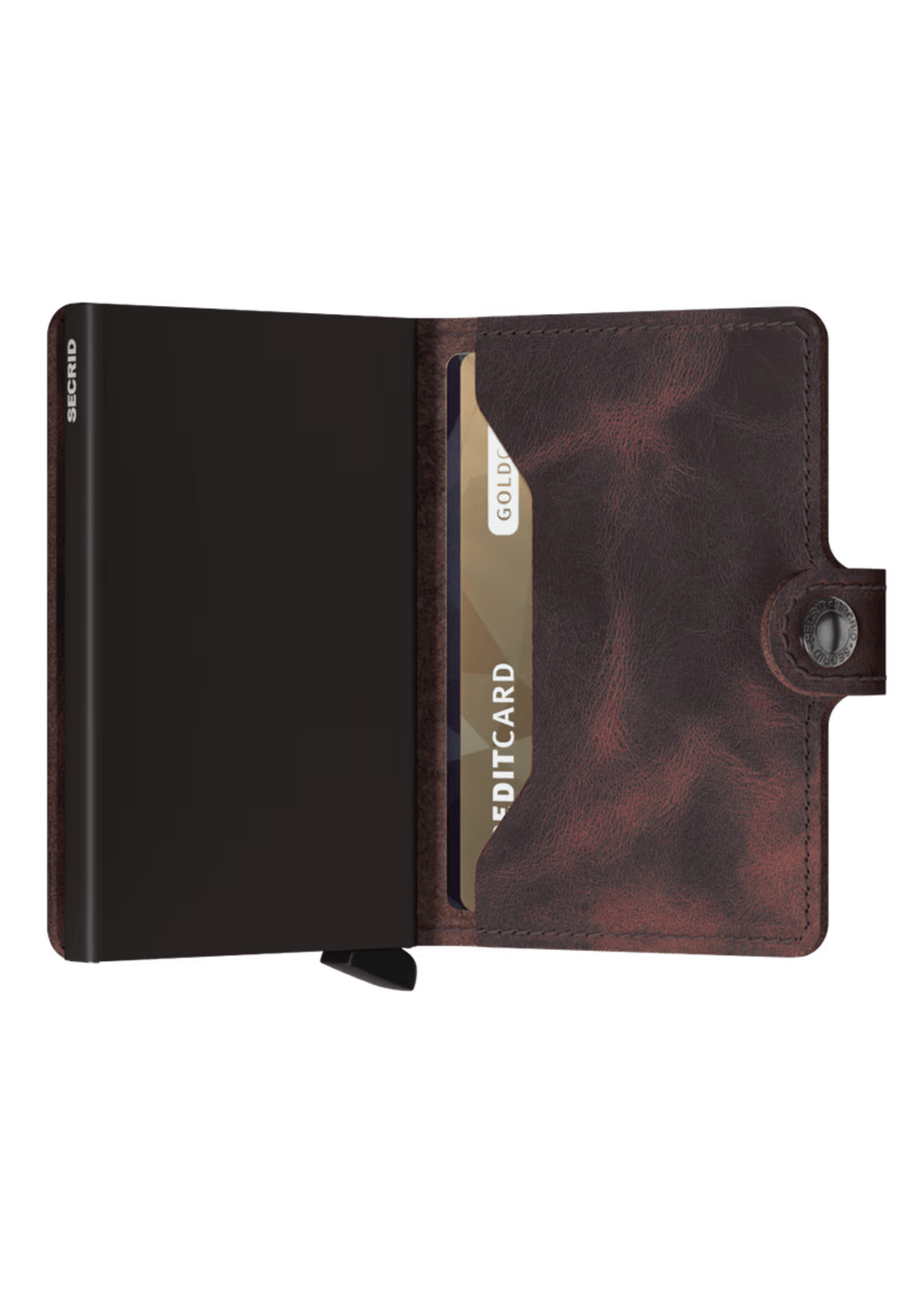Secrid Wallets Secrid Miniwallet Vintage Chocolate