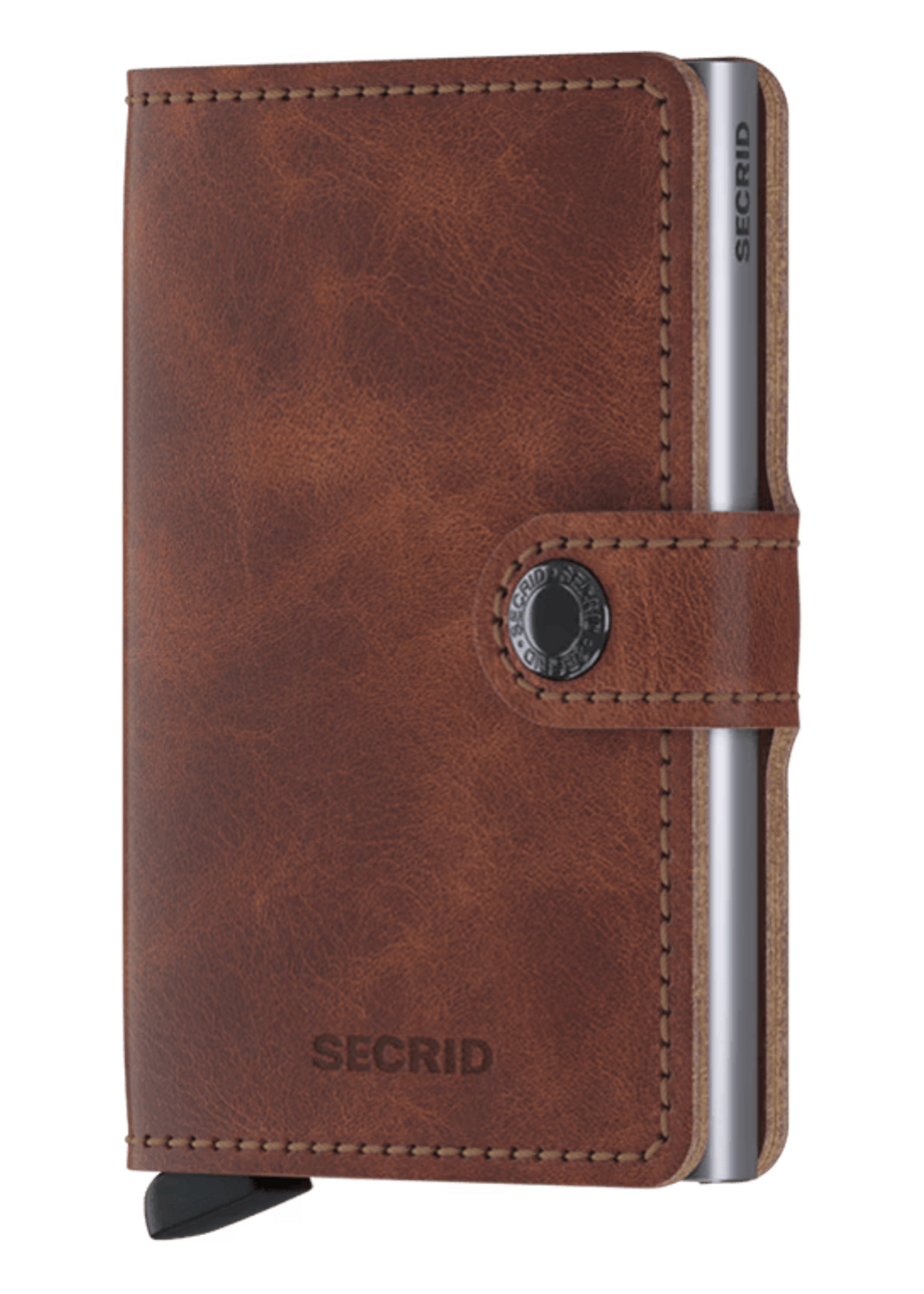 Secrid Wallets Secrid Miniwallet Vintage Cognac Brown