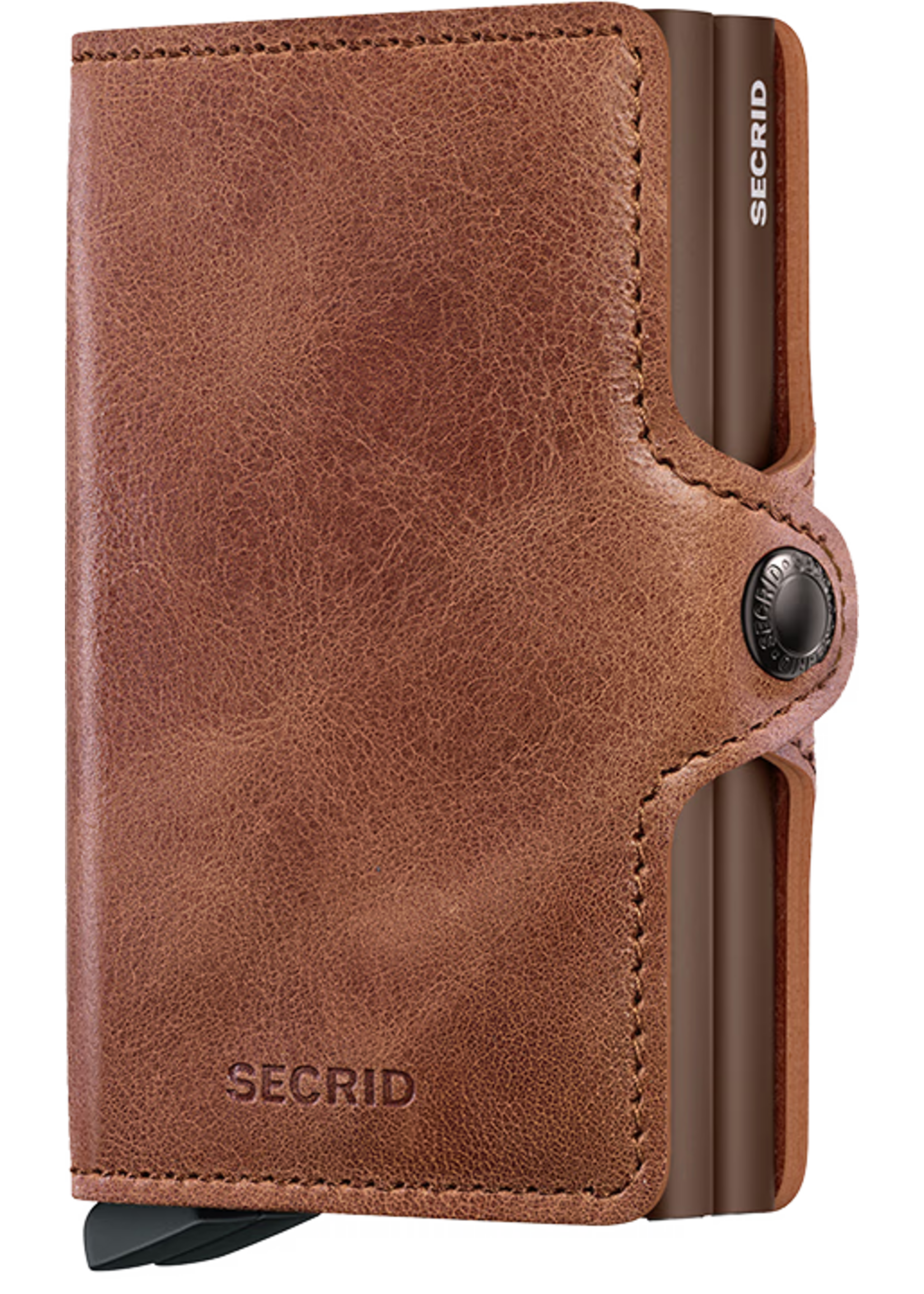Secrid Wallets Secrid Twinwallet Vintage Cognac Brown