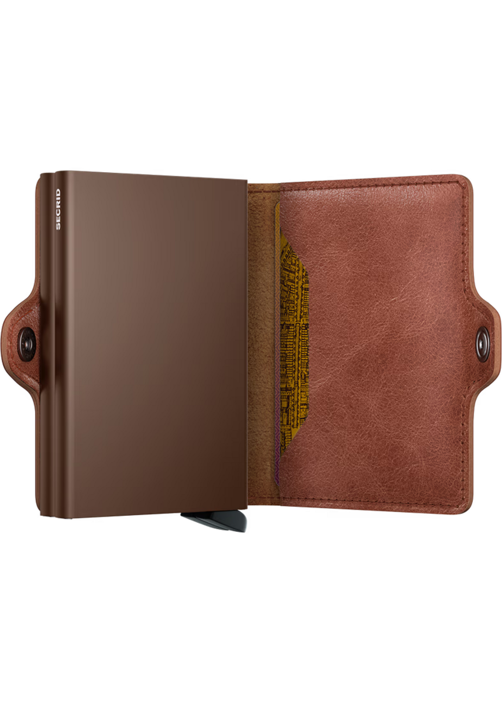 Secrid Wallets Secrid Twinwallet Vintage Cognac Brown