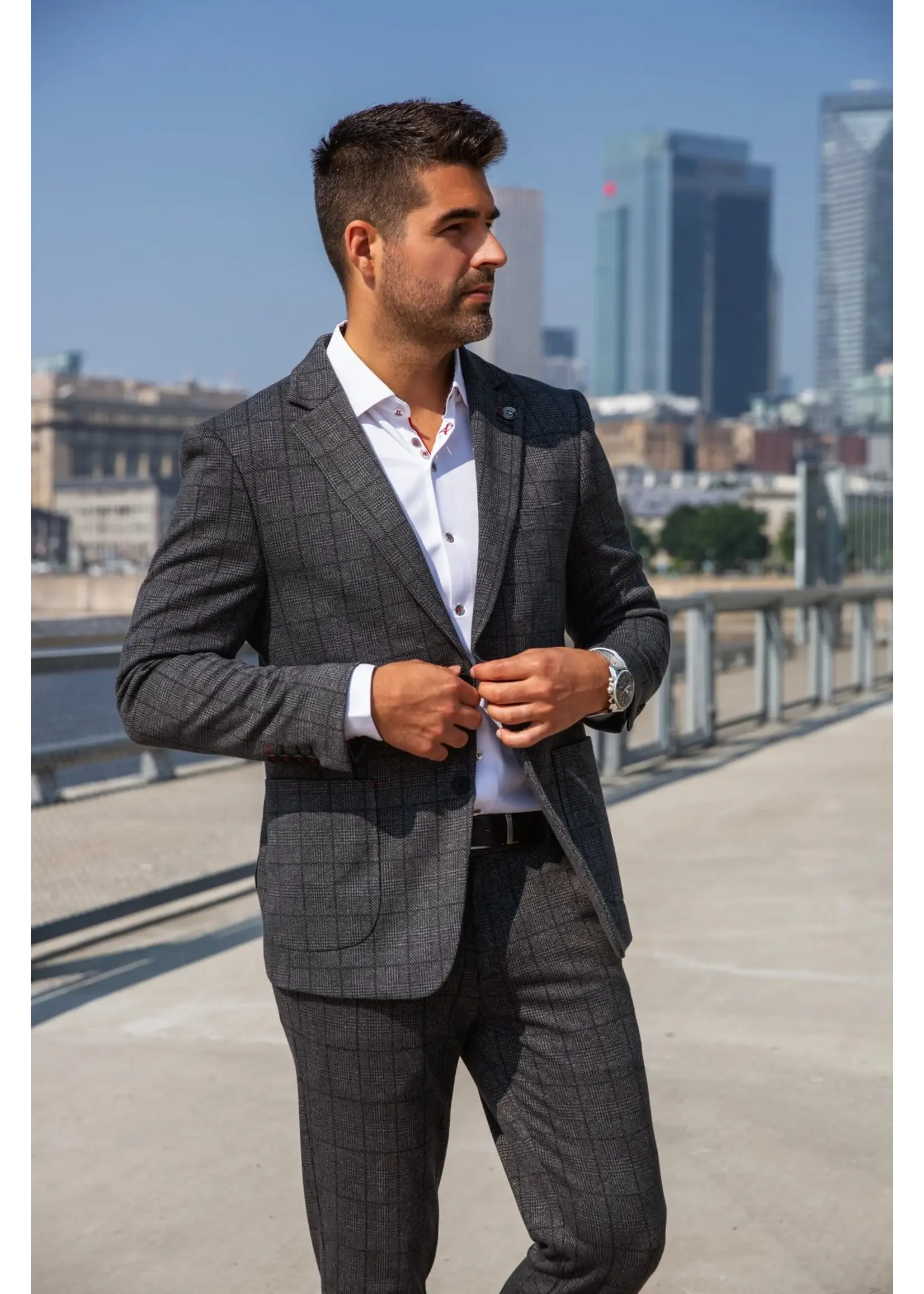Au Noir Au Noir Stretch Blazer WEAVING