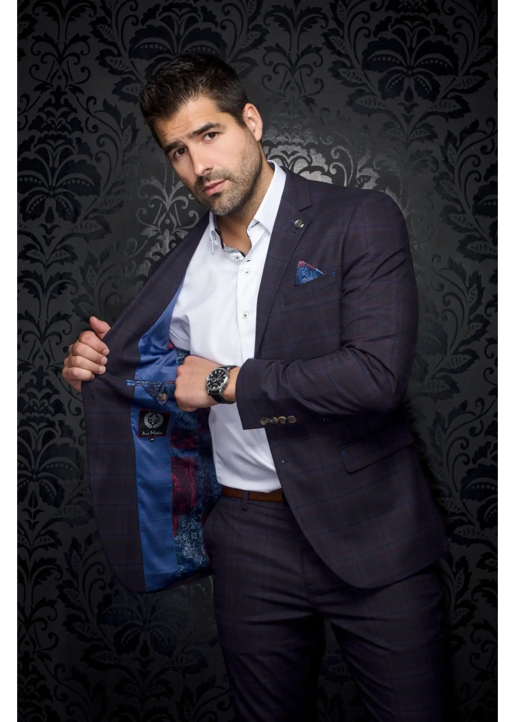 Au Noir Au Noir Stretch Blazer FARRELL