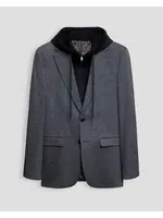 Soul of London Soul Of London Hood Blazer SOBL262109