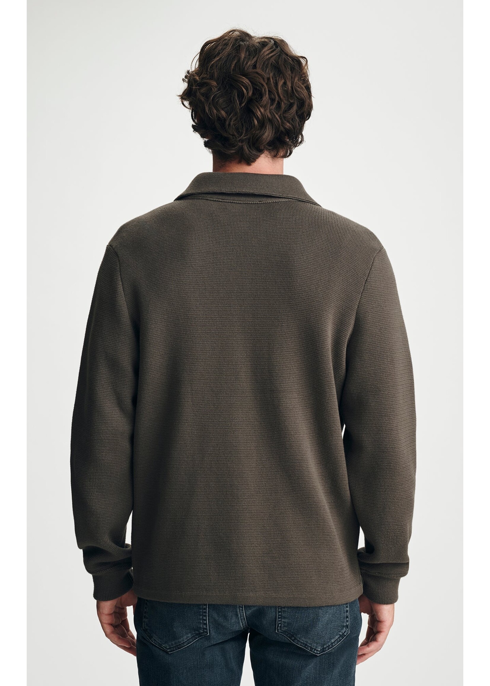 Mavi Mavi Full Zip Sweater Brown MO710422