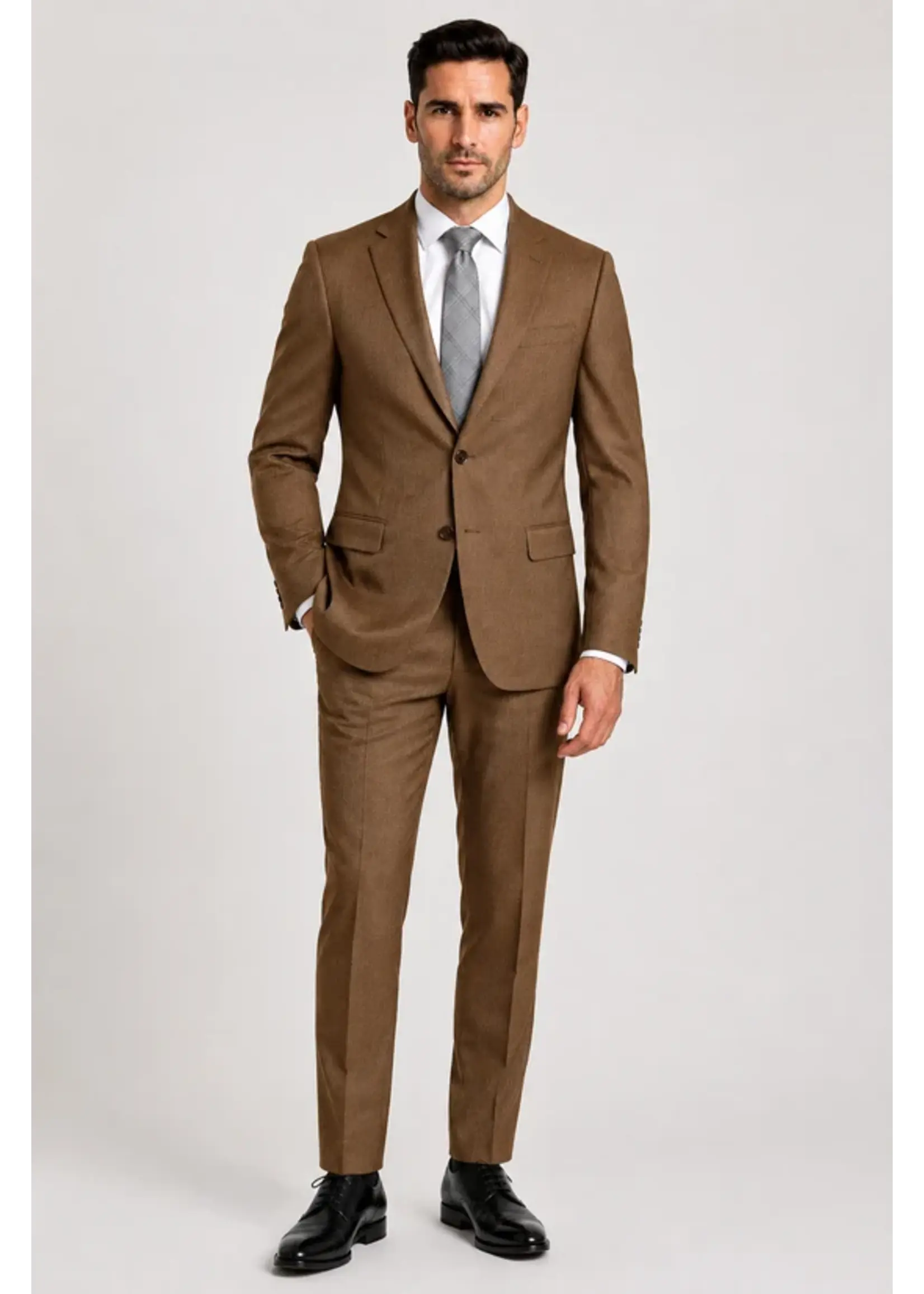 Alpha & Steele Alpha Steele Knit Suit AS103350-3