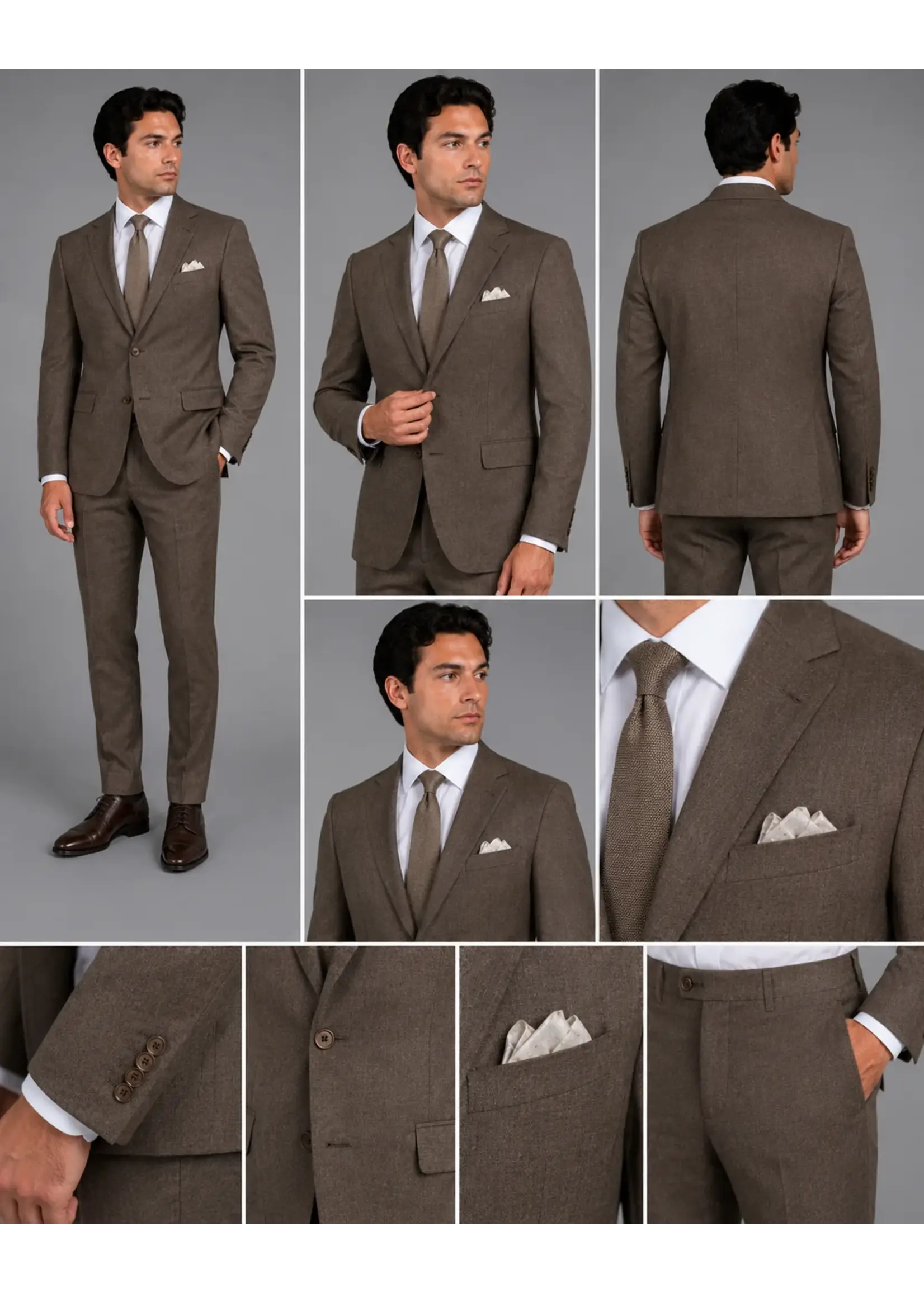 Alpha & Steele lpha & Steele AS1O3041 Suit 2PC (4 COLORS)