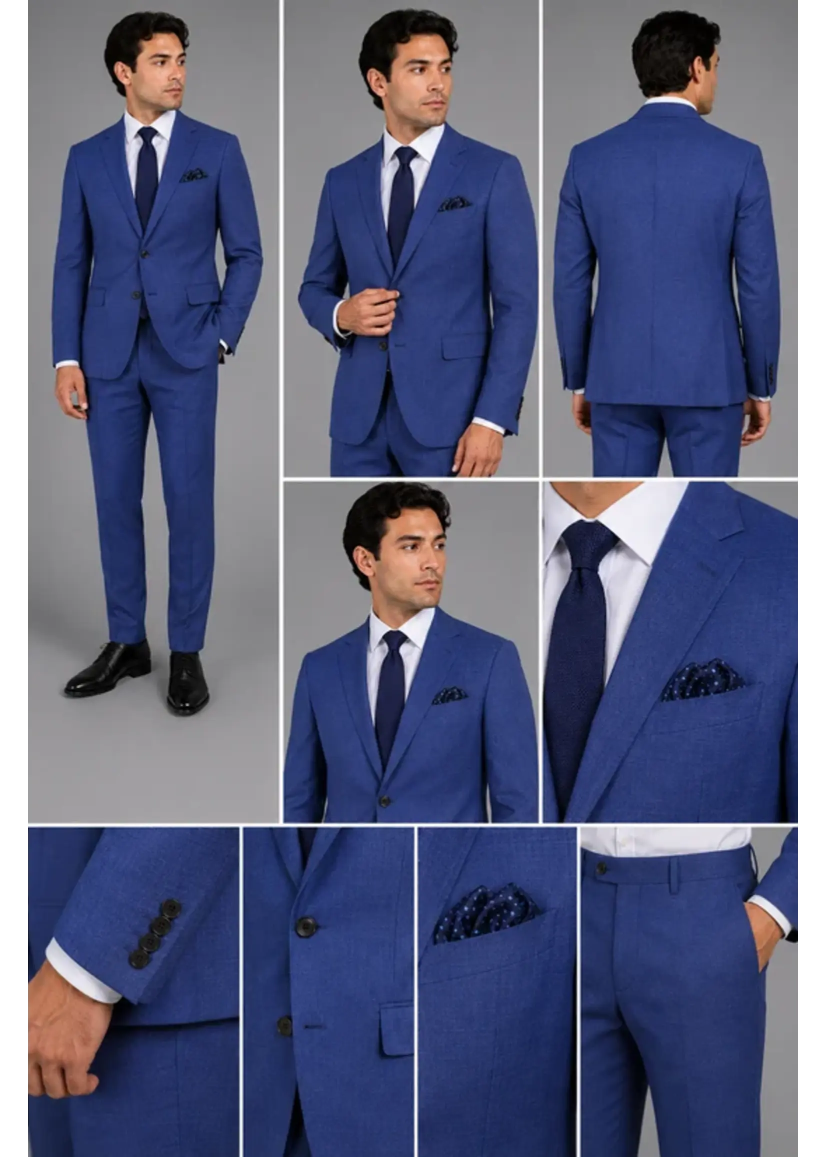 Alpha & Steele lpha & Steele AS1O3041 Suit 2PC (4 COLORS)