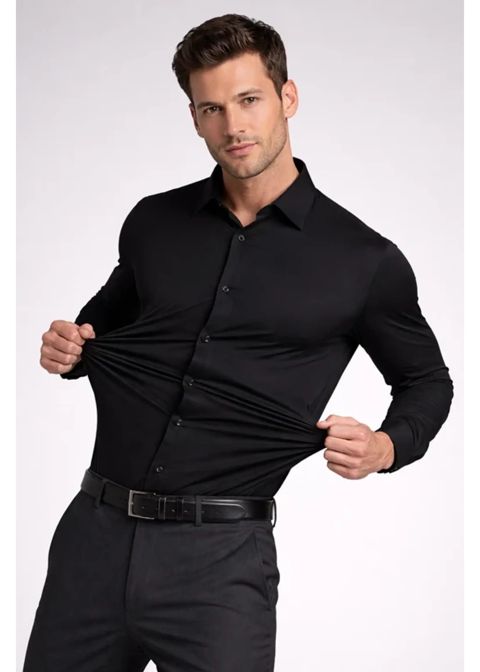 Alpha & Steele Alpha Steele Stretch Shirt AS1H3146