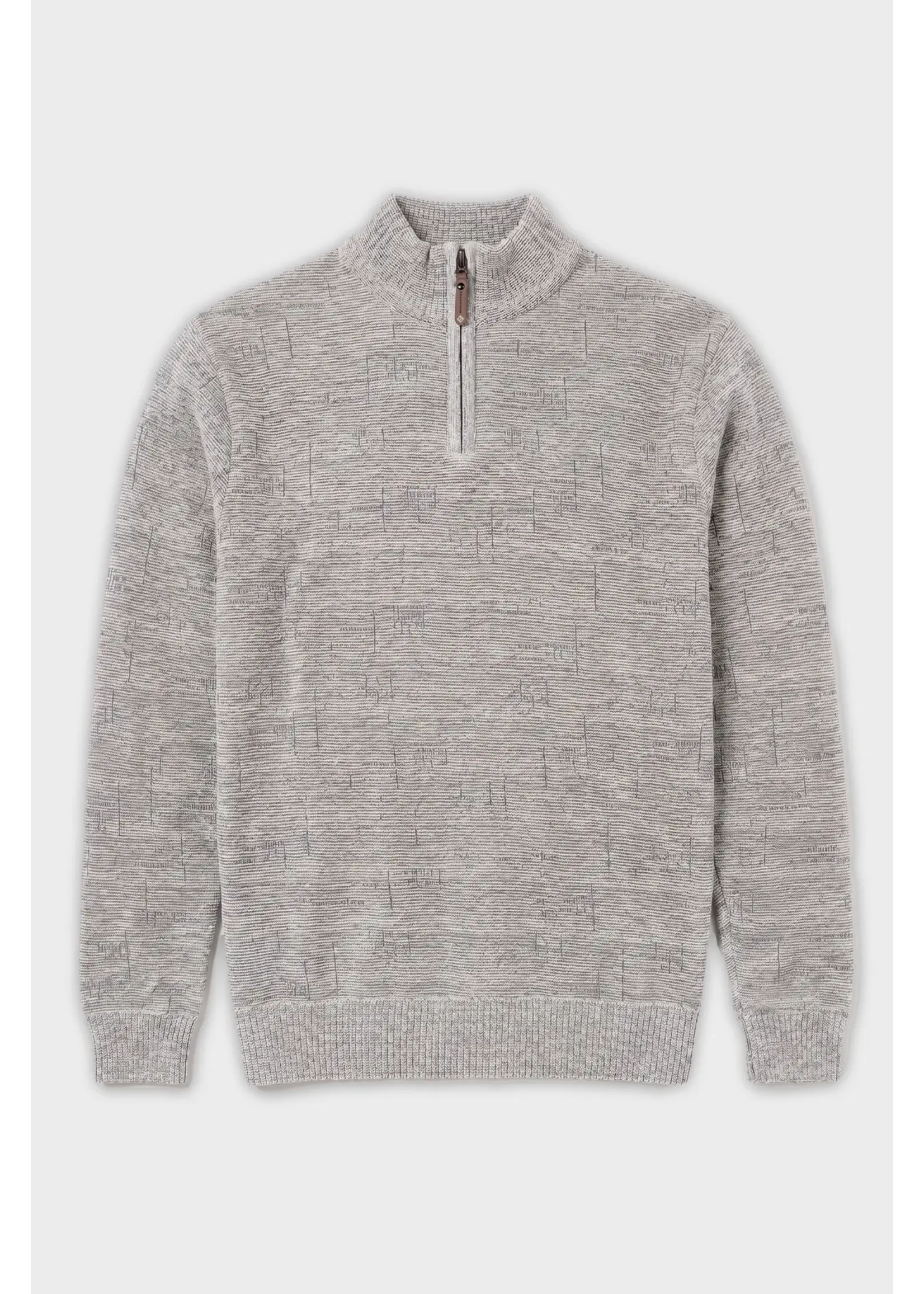 Point Zero Point Zero Bonded Chenille Mock Zip 7768663
