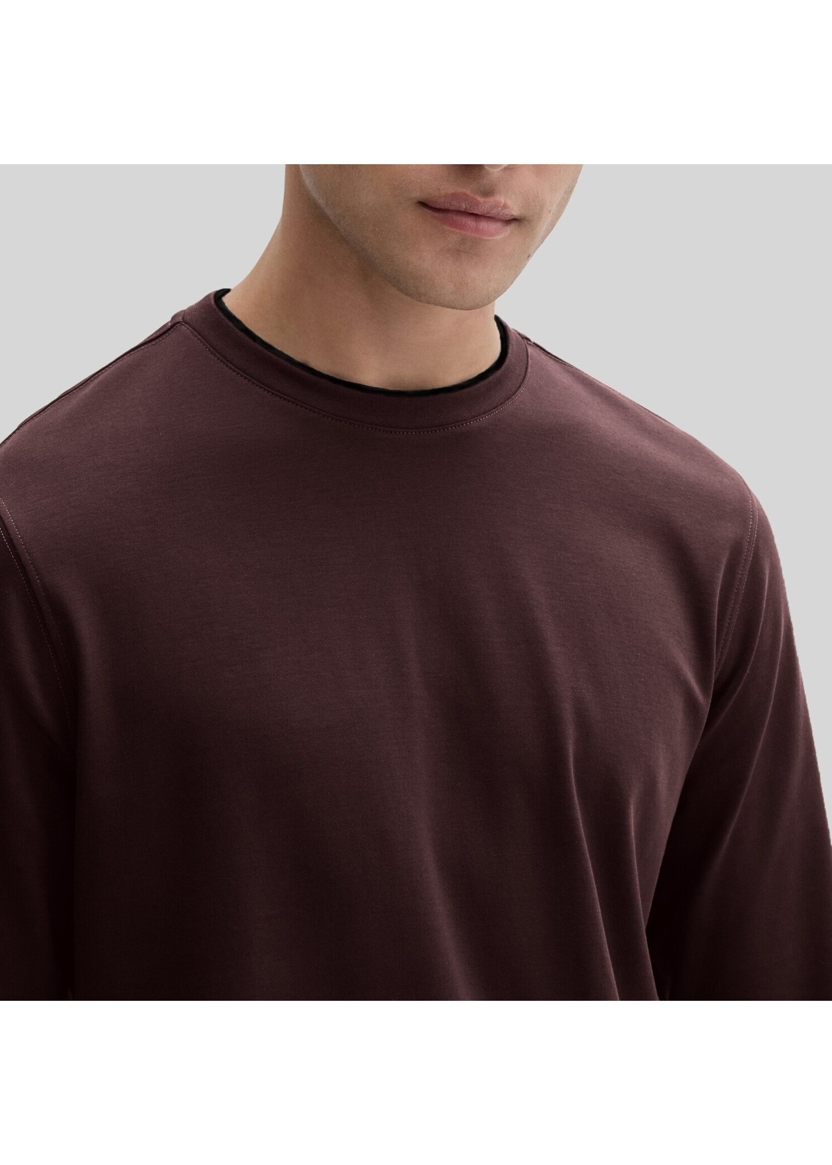 Robert Barakett The Barakett Double Neck Long Sleeve Tee