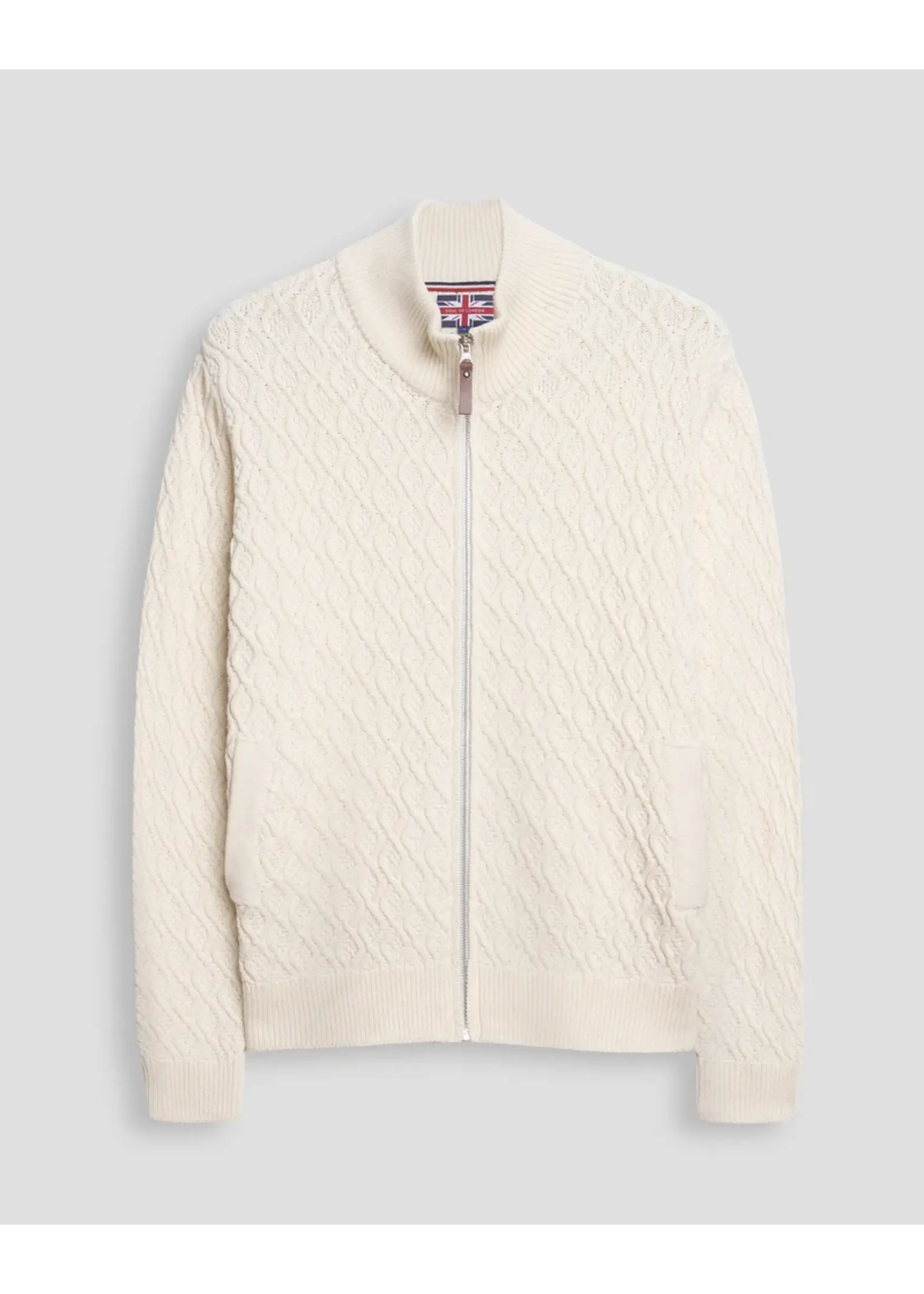 Soul of London Soul Of London Mock Zip Sweater SOSW262305