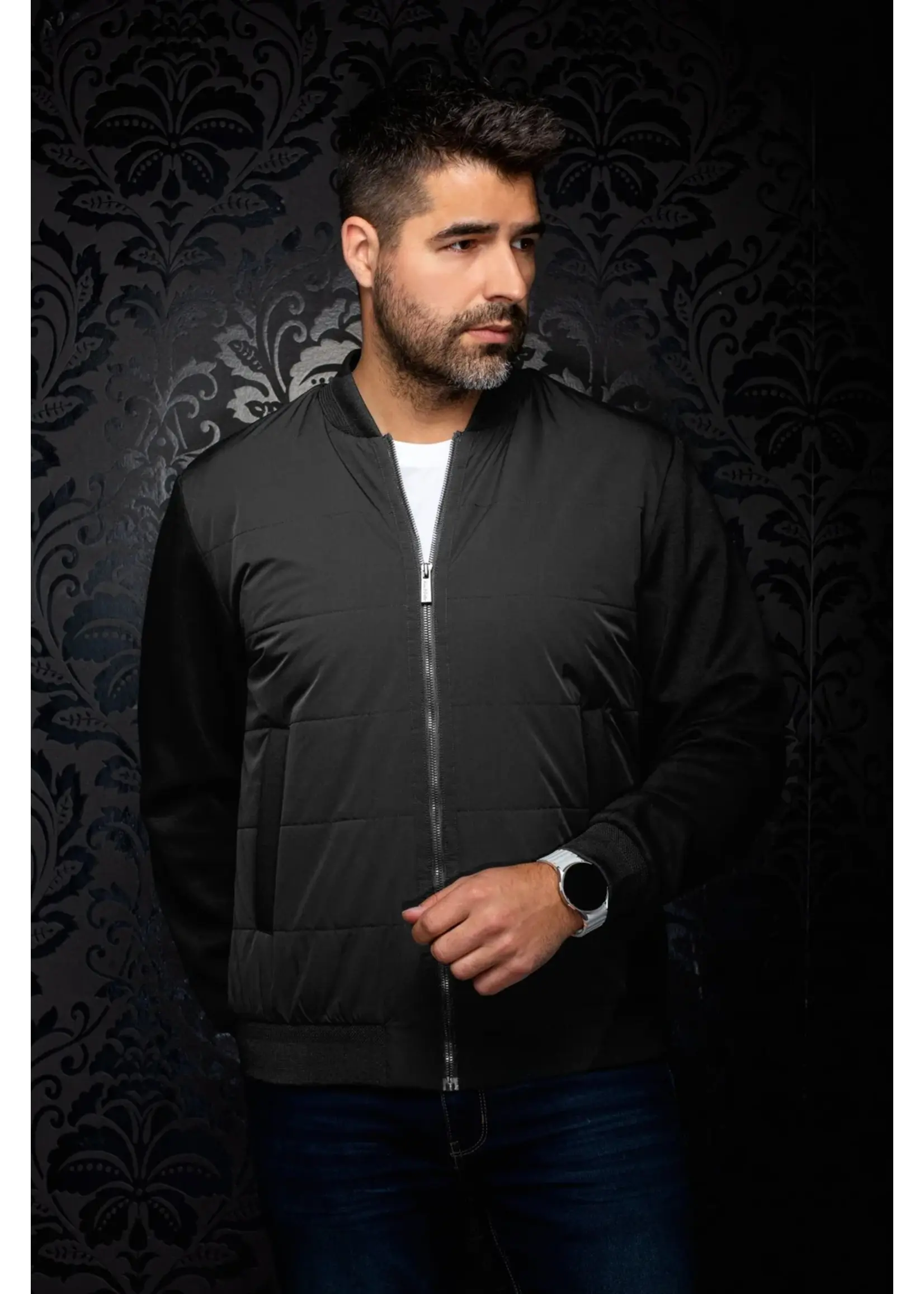 Au Noir Au Noir Bomber Jacket LAMBERT