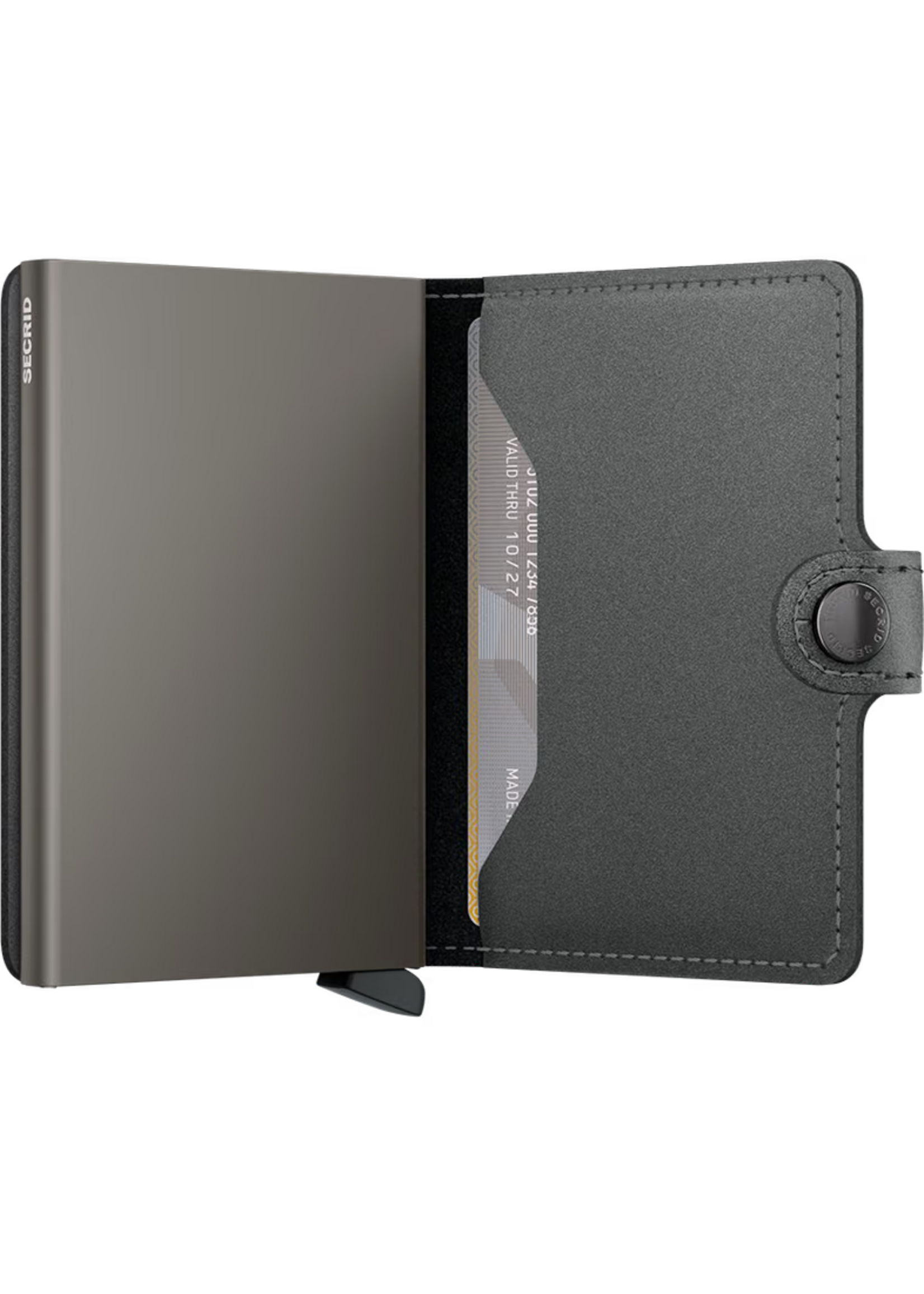 Secrid Wallets Secrid Miniwallet Matte Satin Steel