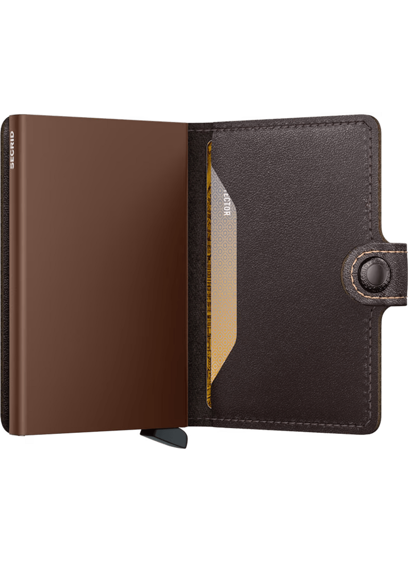 Secrid Wallets Secrid Miniwallet Original Chocolate