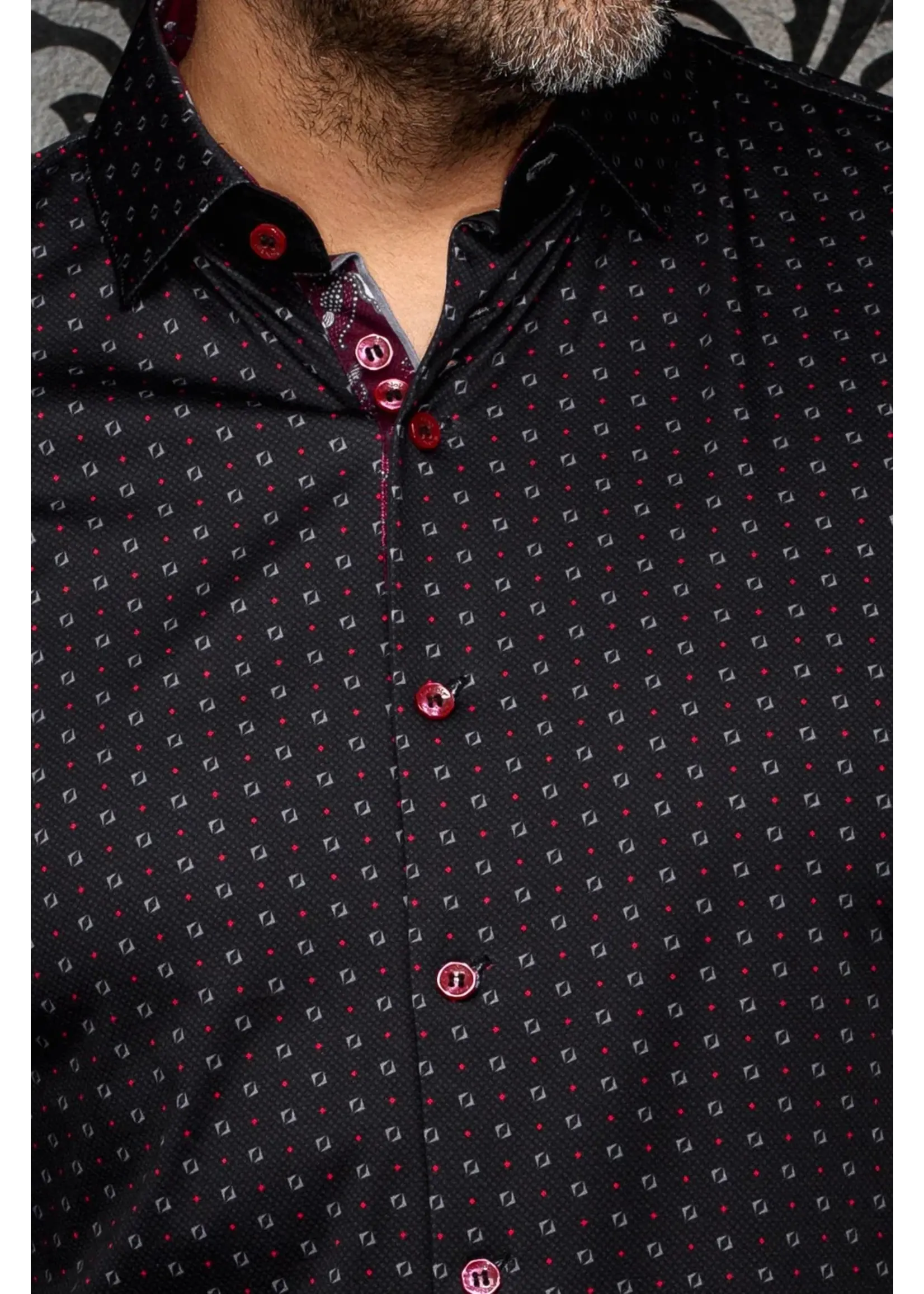 Au Noir Au Noir Stretch Shirt PALERMO
