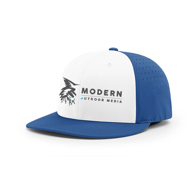 Modern Outdoor Apparel Modern Outdoor Media Blue Baseball Hats