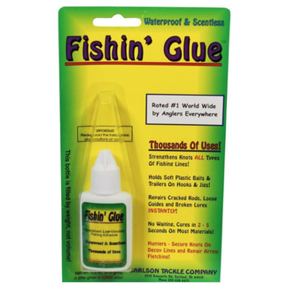 Carlson Carlson Tackle Fishin' Glue 1/3 oz Bottle