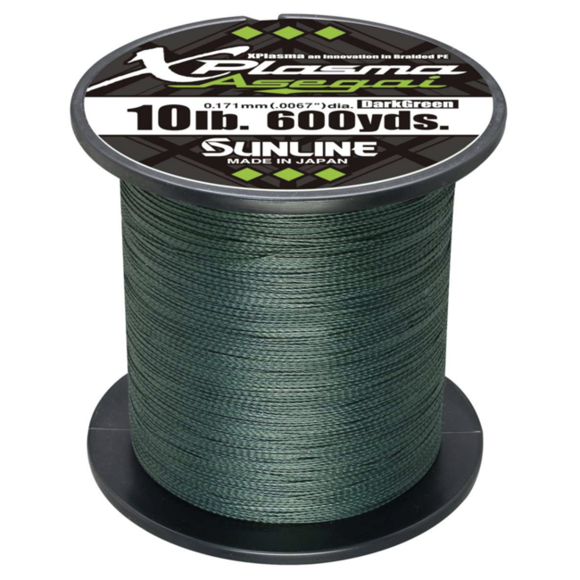 Sunline Xplasma Asegai Dark Green 600 yd