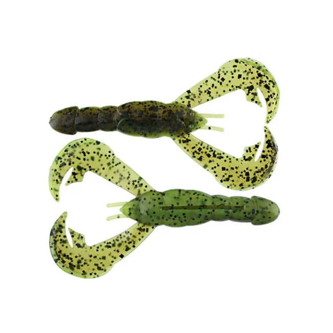 Strike King Rage Tail Structure Bug - Esche Morbide Creature 10,2 Cm - 7 Pezzi Per Pesca