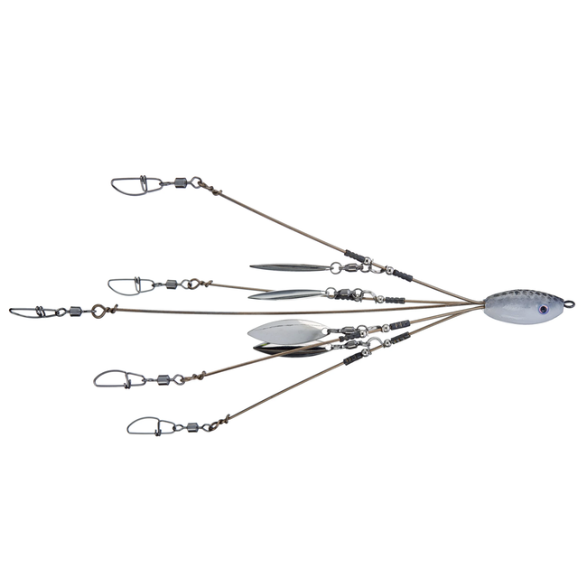 Hog Farmer Baits Mini Rig 5 Wire 4 Blade