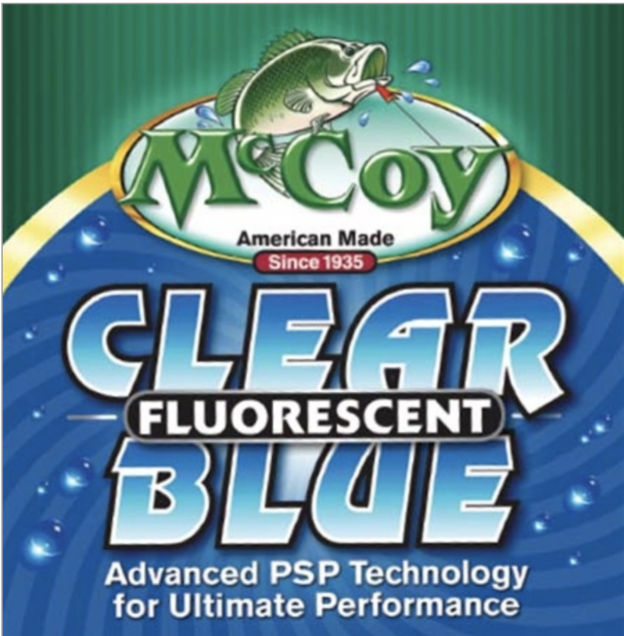 Mccoy Clear Blue Fluorescent Co-Polymer