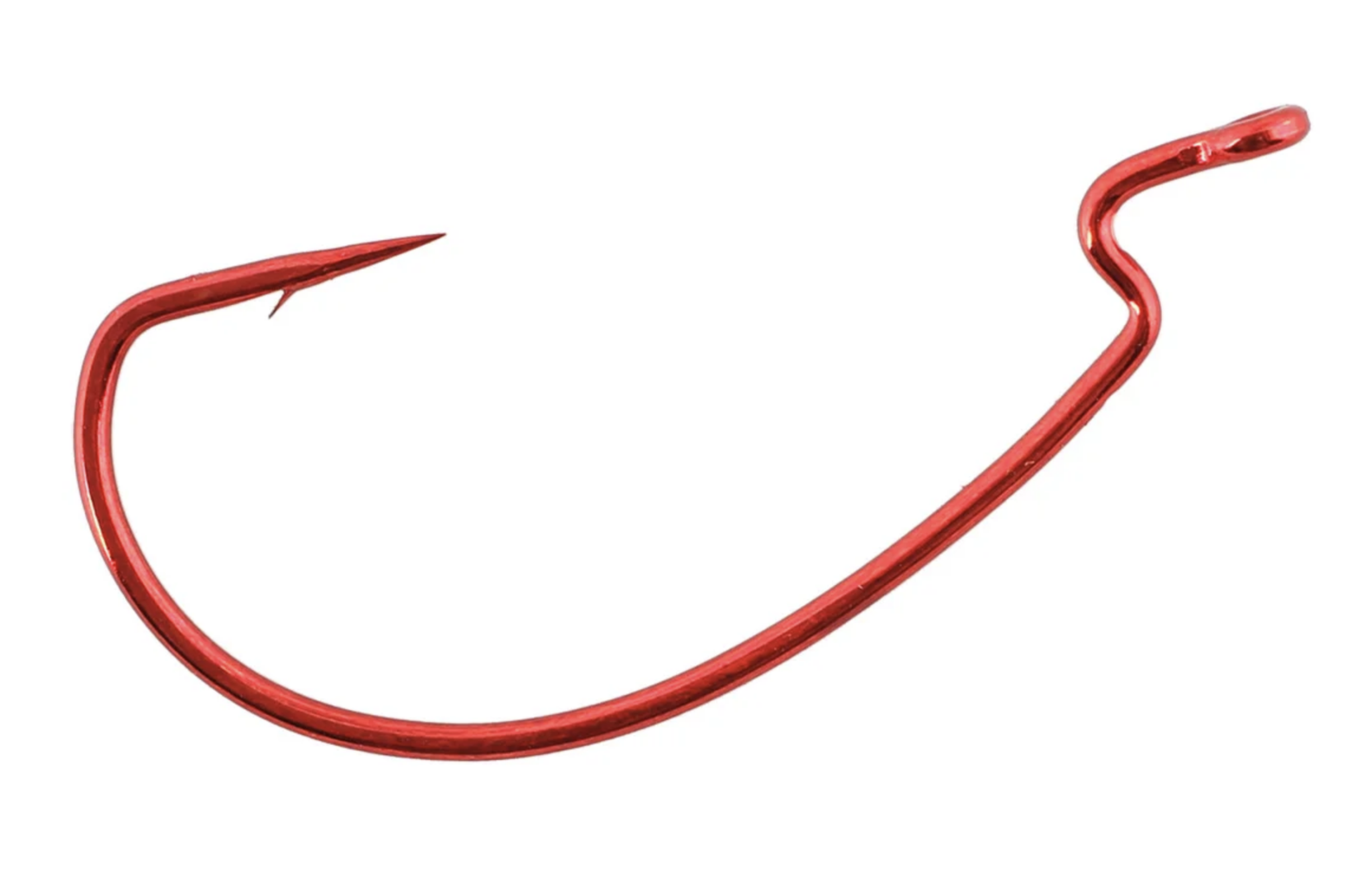 Gamakatsu SuperLine Offset EWG Hooks Red - Modern Outdoor Tackle