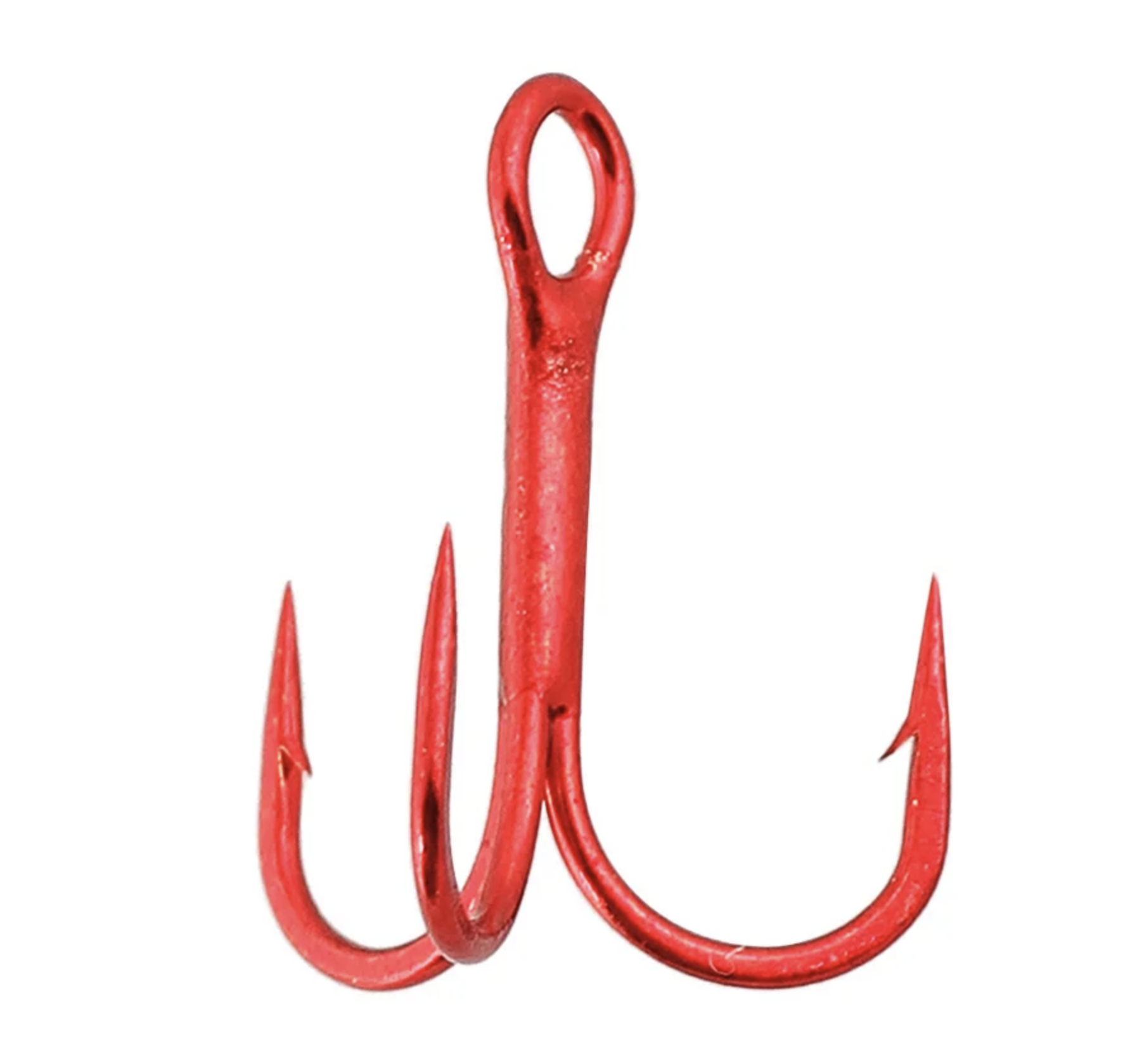 Gamakatsu Round Bend Treble Hooks Red - Modern Outdoor Tackle