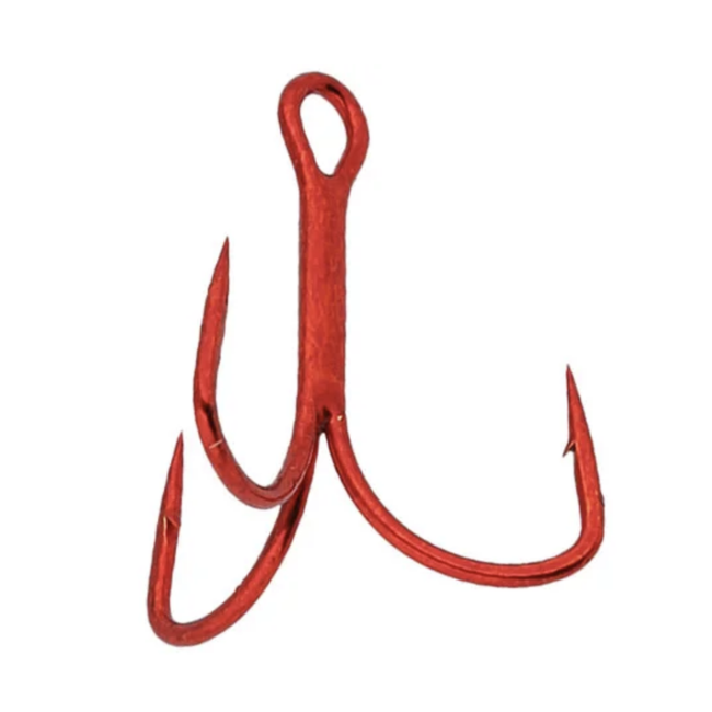 Gamakatsu Treble EWG Hooks Red