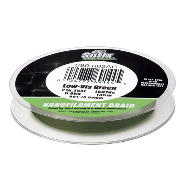 Sufix NanoBraid Line 150yd
