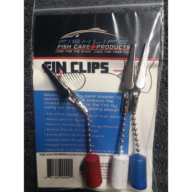 Fish Life Fin Clip 3Pk