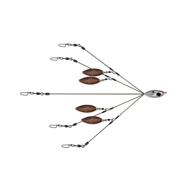 Picasso A-Rig School-E-Rig Bait Ball FINESSE