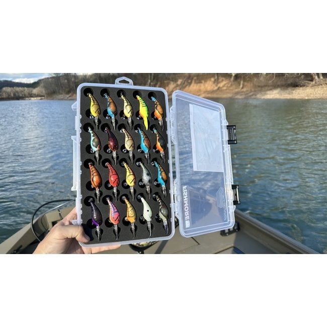 Fishing Small Tackle Lures Box Container Organizer For Hooks Swivels  Weights New