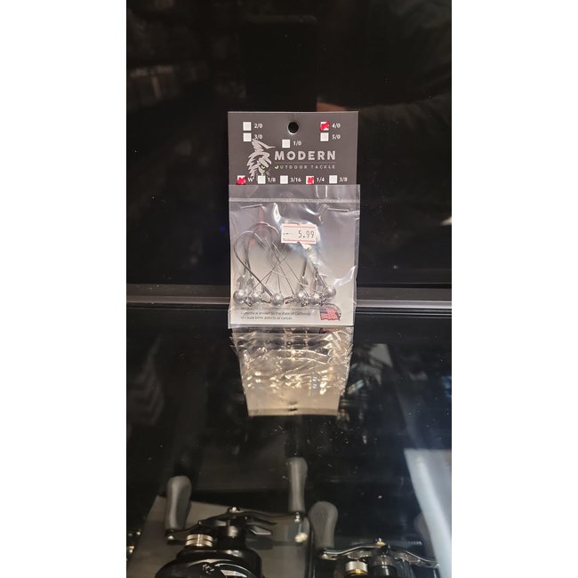 (6 pack) A-Rig Value Pack Jig Head W/ Weedgaurd