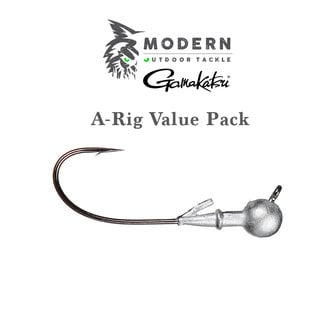(6 Pack) A-Rig Jig head Value Pack
