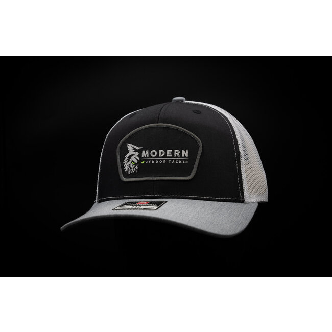 Modern Outdoor Tackle MOT Richardson Hat | Black/White/Heather
