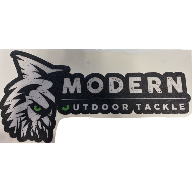 Modern Outdoor Tackle Large MOT Boat Carpet Decal