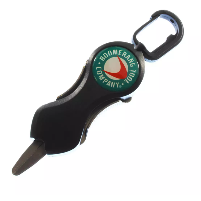 Boomerang Tool The Original Snip Fishing Line Cutter (Black)