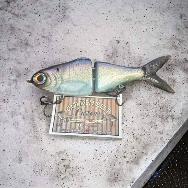 Golden Belt Customs 8" Sickle Glide Bait