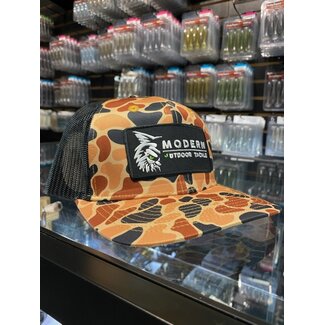 Modern Outdoor Apparel Modern Outdoor Tackle Hats Copperhead Camo - Black Patch