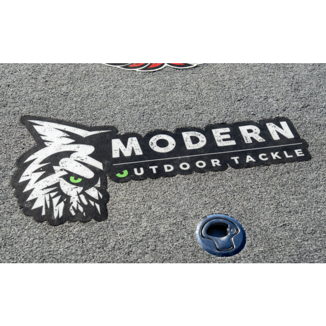 Modern Outdoor Tackle Small MOT Boat Carpet Decal