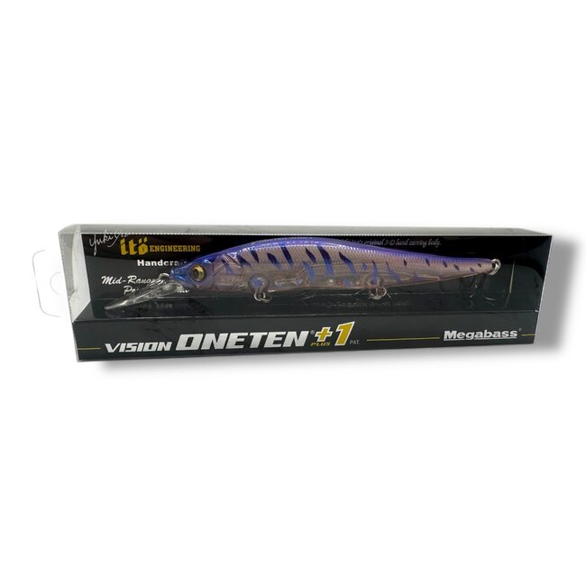 ルアー・フライ VISION ONETEN (SP-C) SB ZEBRA Oneten JR +1 SB Purple Zebra - Modern Outdoor Tackle