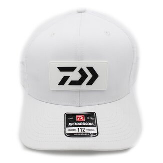 Daiwa White Trucker Hat