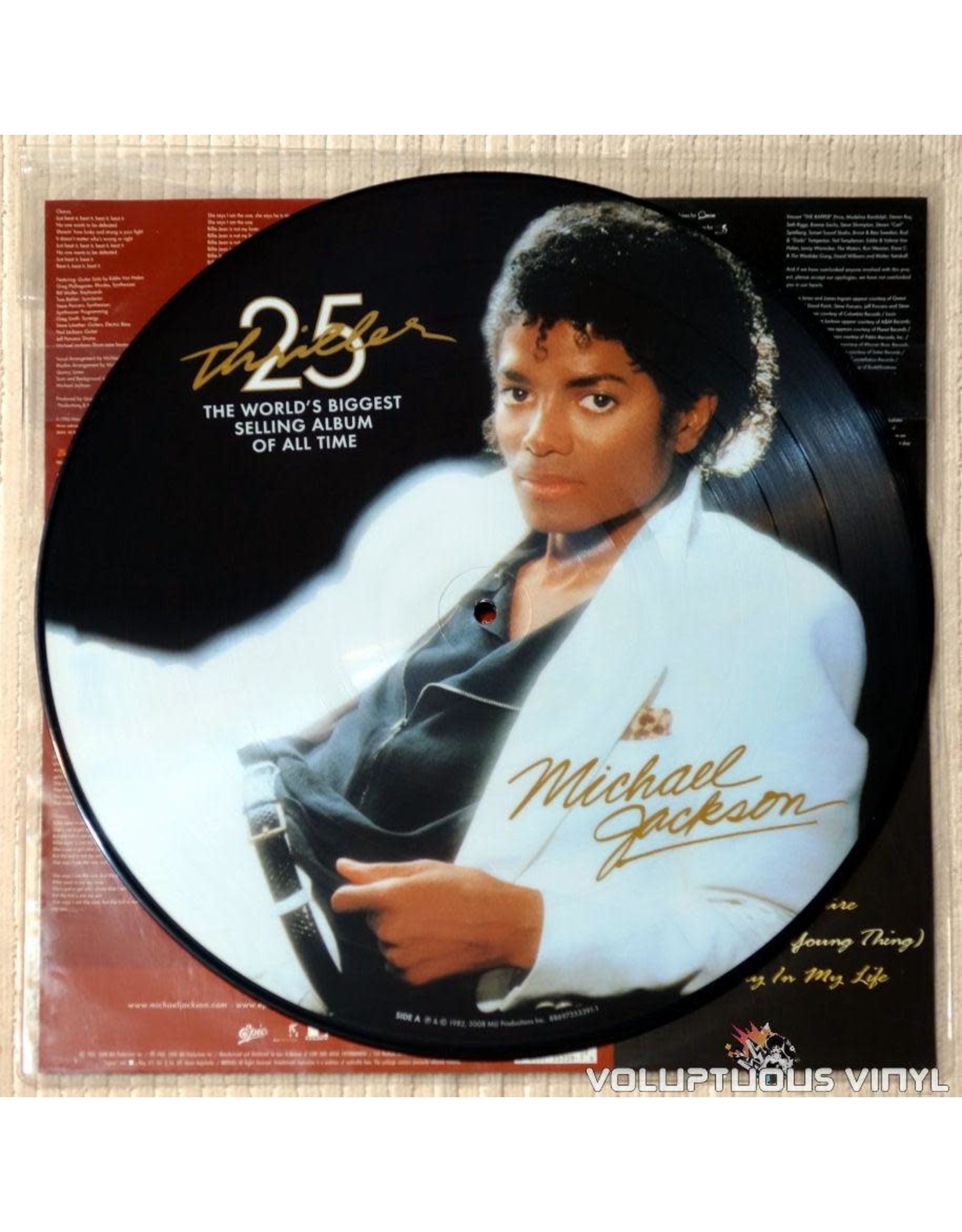 Jackson, Michael - Thriller LP (Picture Disc)