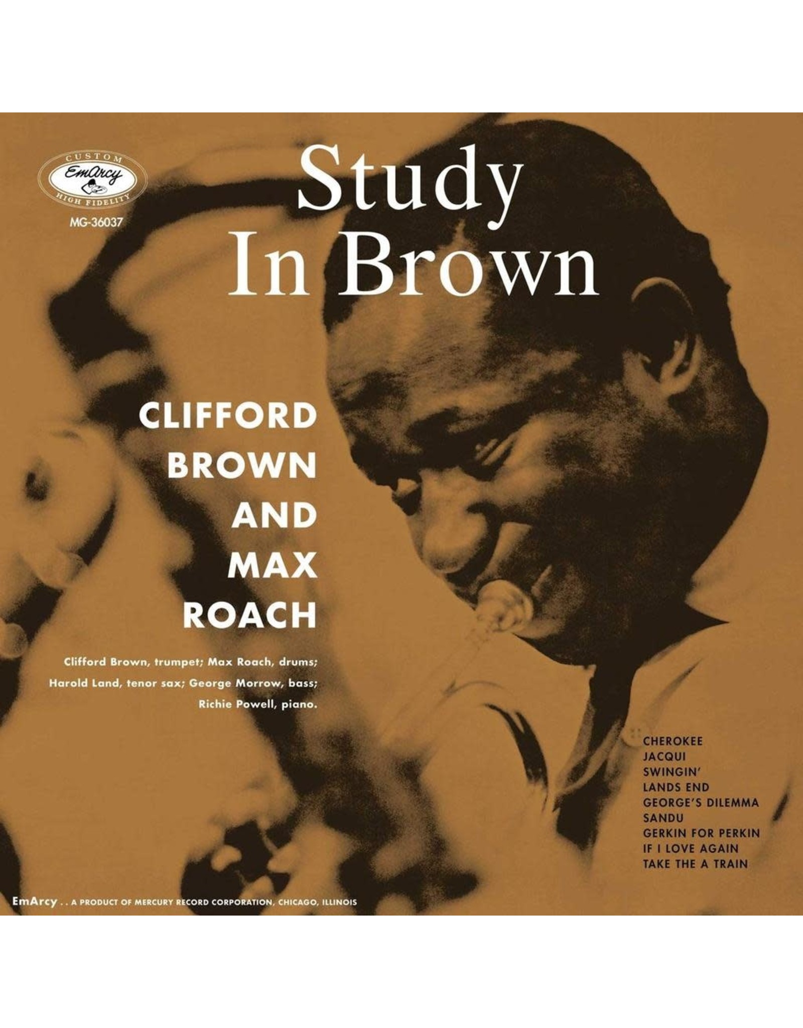 Brown, Clifford & Roach, Max - Study In Brown (Acoustic Sound Series) LP