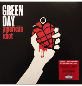 Green Day - American Idiot LP (Red, White & Black Vinyl)